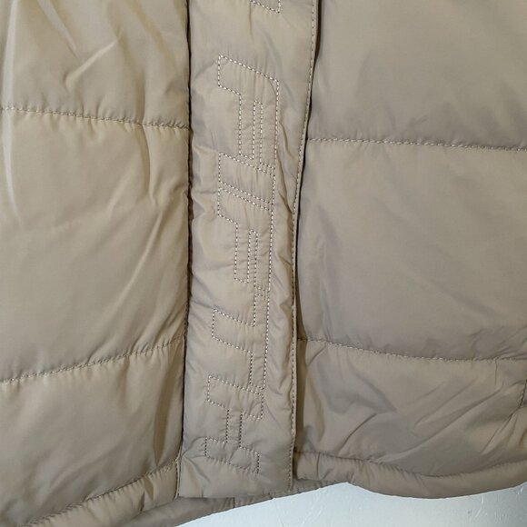 THE FIFTH LABEL Remake Cropped Boxy Puffer Coat in Beige – Size M / 6 - Picture 3 of 9